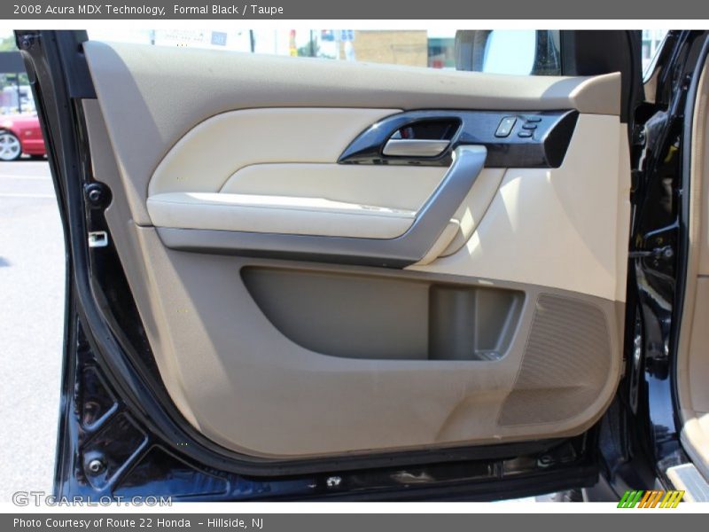 Formal Black / Taupe 2008 Acura MDX Technology