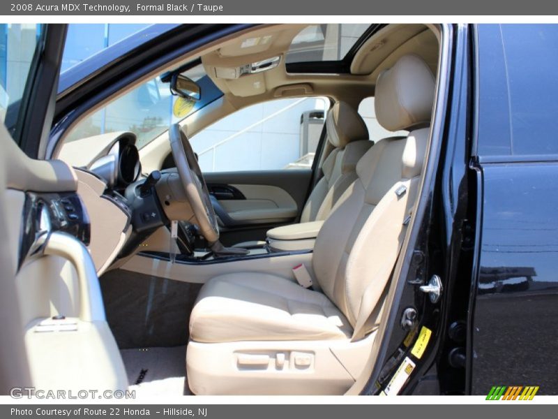 Formal Black / Taupe 2008 Acura MDX Technology
