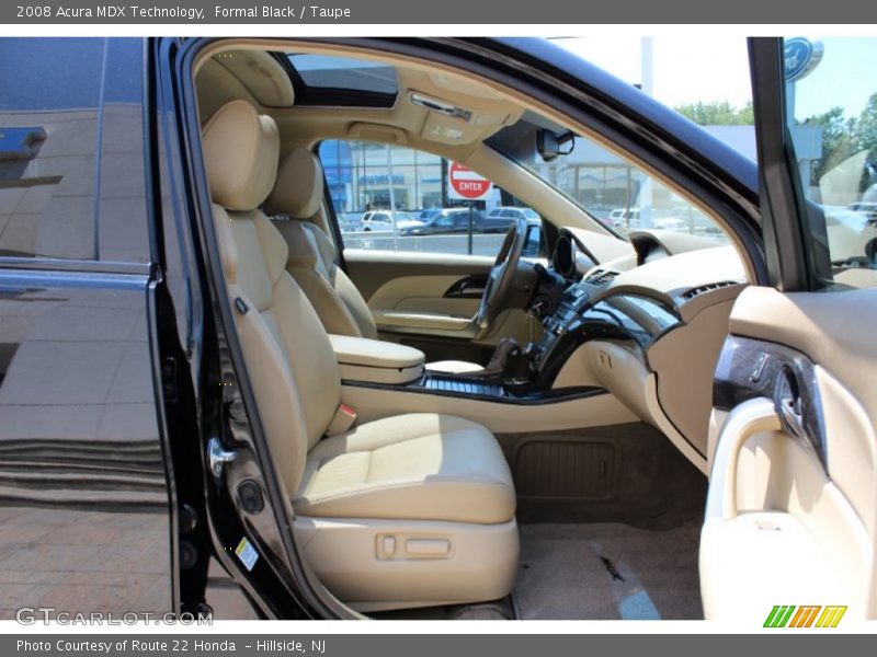 Formal Black / Taupe 2008 Acura MDX Technology