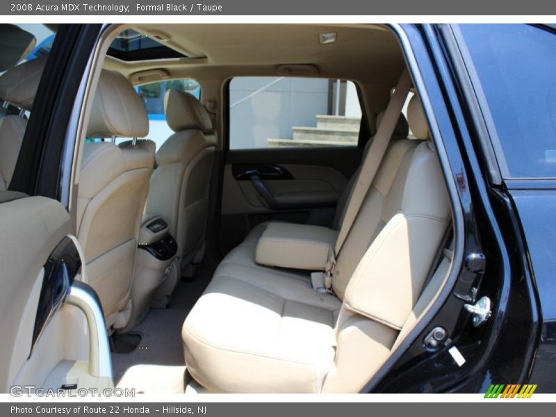 Formal Black / Taupe 2008 Acura MDX Technology