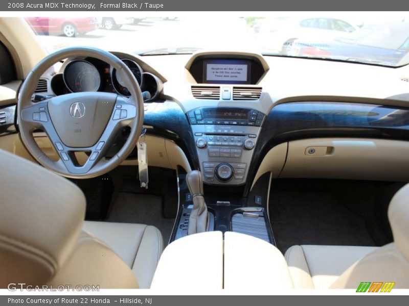 Formal Black / Taupe 2008 Acura MDX Technology