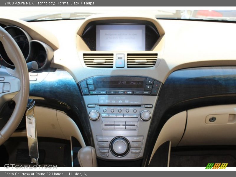 Formal Black / Taupe 2008 Acura MDX Technology