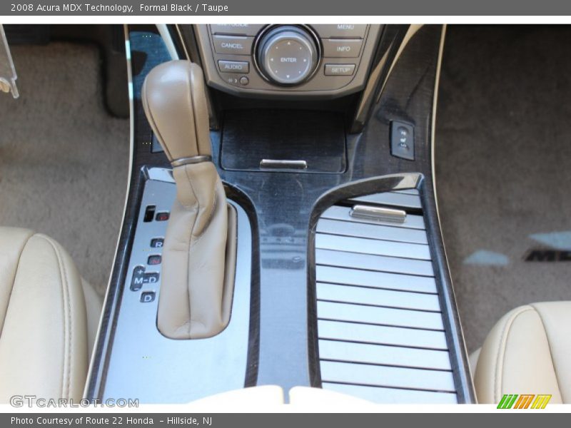 Formal Black / Taupe 2008 Acura MDX Technology