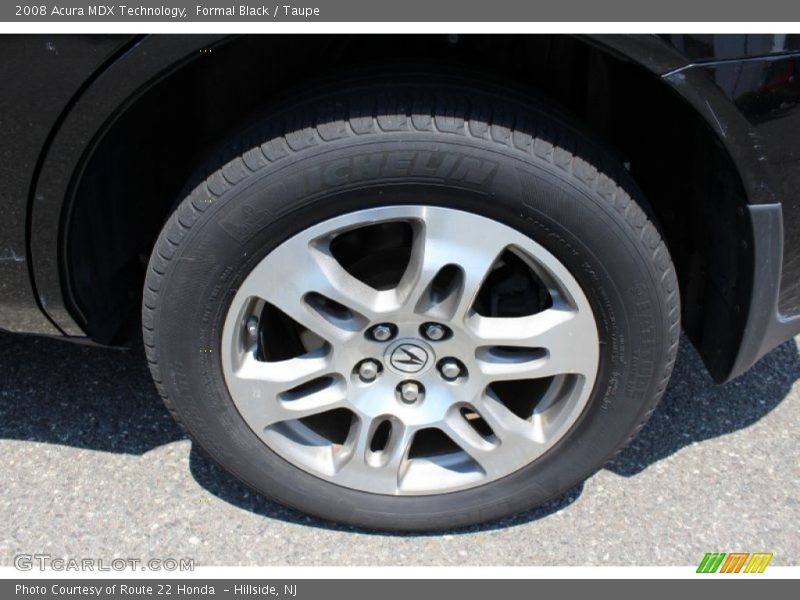 Formal Black / Taupe 2008 Acura MDX Technology