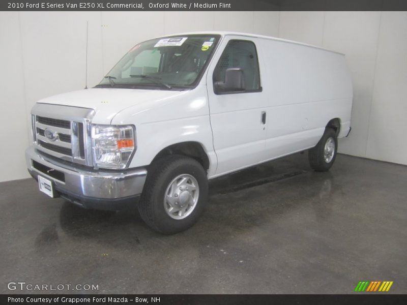 Oxford White / Medium Flint 2010 Ford E Series Van E250 XL Commericial