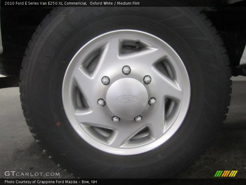 Oxford White / Medium Flint 2010 Ford E Series Van E250 XL Commericial