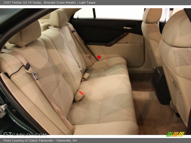 Emerald Green Metallic / Light Taupe 2007 Pontiac G6 V6 Sedan