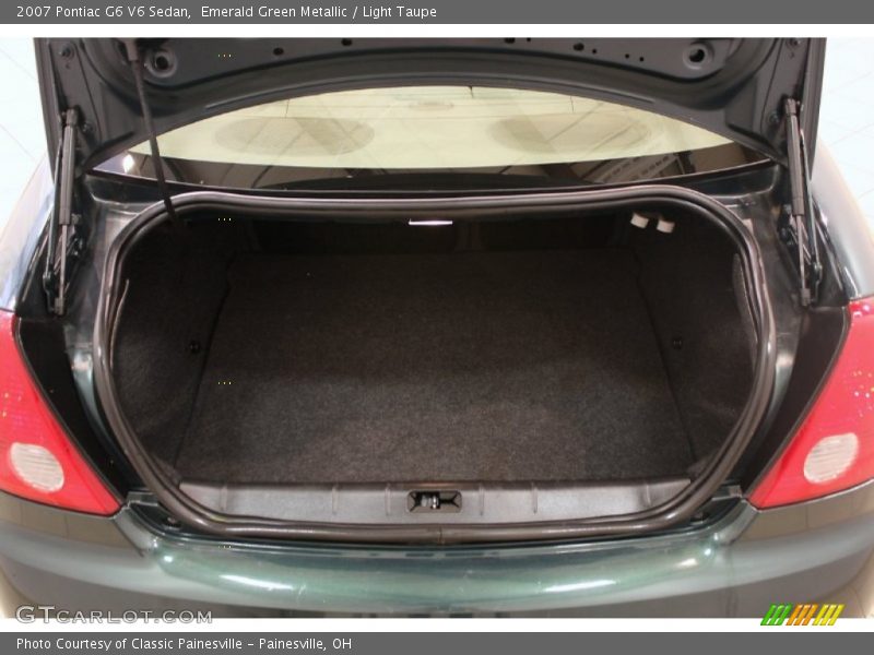 Emerald Green Metallic / Light Taupe 2007 Pontiac G6 V6 Sedan