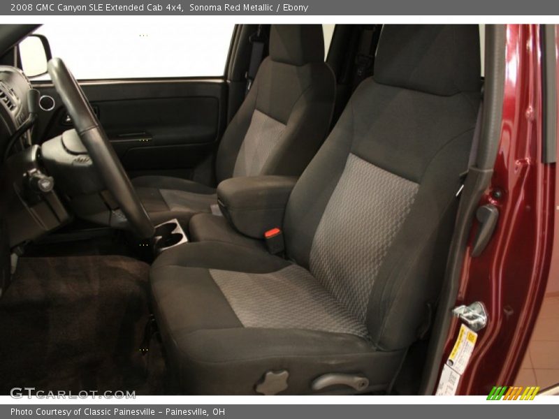 Sonoma Red Metallic / Ebony 2008 GMC Canyon SLE Extended Cab 4x4