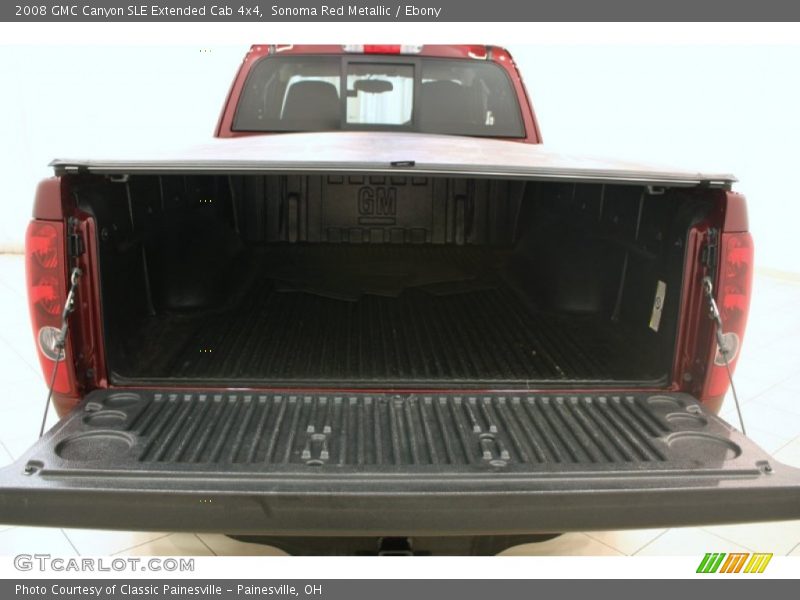 Sonoma Red Metallic / Ebony 2008 GMC Canyon SLE Extended Cab 4x4