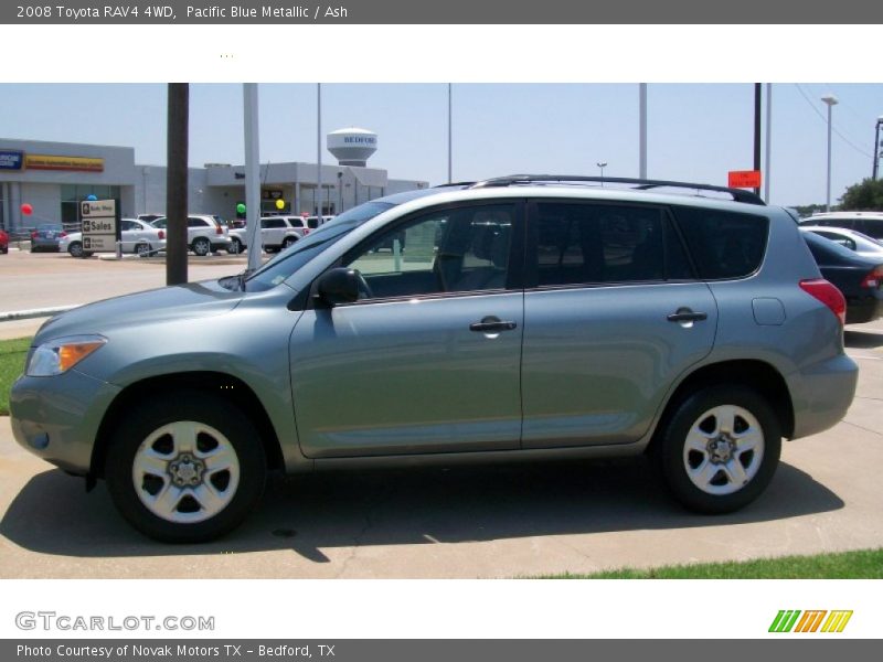 Pacific Blue Metallic / Ash 2008 Toyota RAV4 4WD