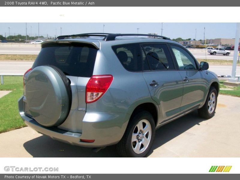 Pacific Blue Metallic / Ash 2008 Toyota RAV4 4WD