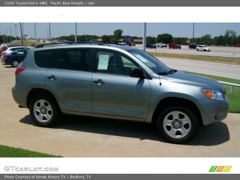 Pacific Blue Metallic / Ash 2008 Toyota RAV4 4WD