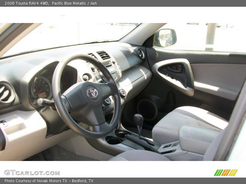 Pacific Blue Metallic / Ash 2008 Toyota RAV4 4WD