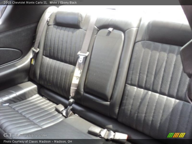White / Ebony Black 2003 Chevrolet Monte Carlo SS