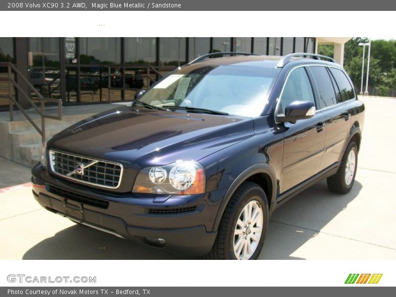 Magic Blue Metallic / Sandstone 2008 Volvo XC90 3.2 AWD