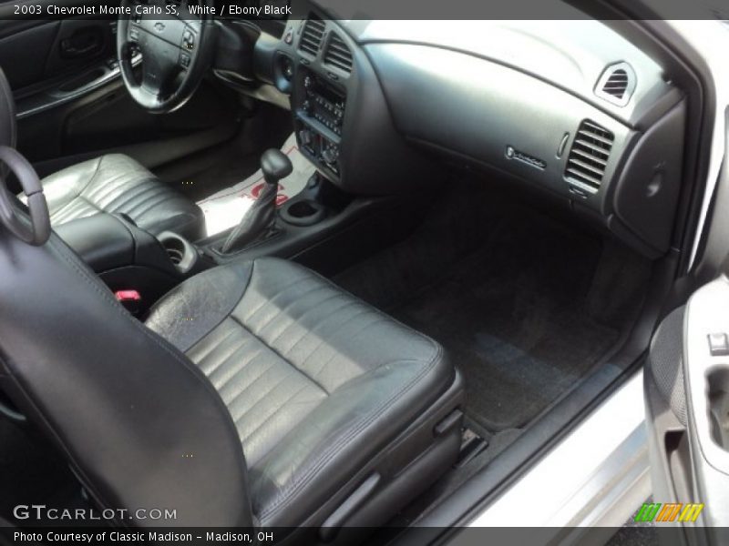 White / Ebony Black 2003 Chevrolet Monte Carlo SS