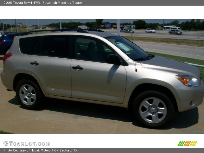 Savannah Metallic / Taupe 2008 Toyota RAV4 4WD