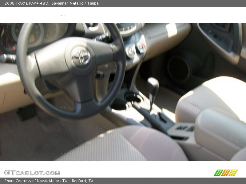 Savannah Metallic / Taupe 2008 Toyota RAV4 4WD