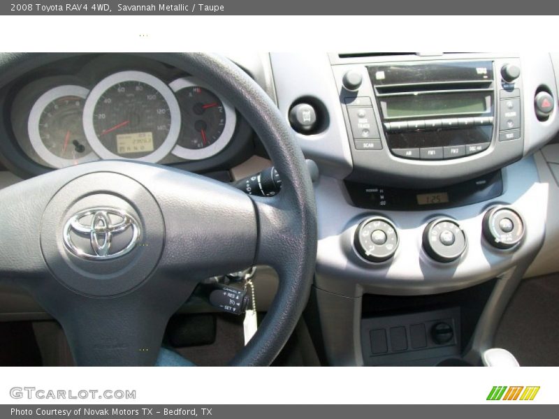 Savannah Metallic / Taupe 2008 Toyota RAV4 4WD