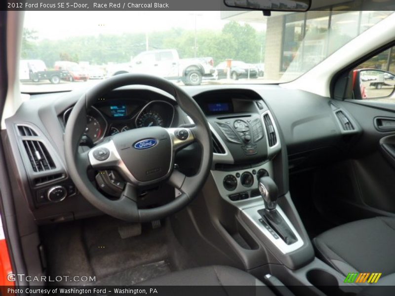 Race Red / Charcoal Black 2012 Ford Focus SE 5-Door