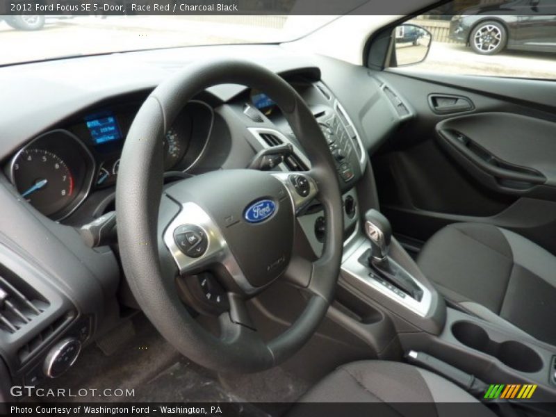 Race Red / Charcoal Black 2012 Ford Focus SE 5-Door