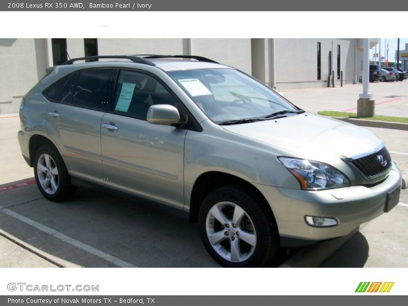 Bamboo Pearl / Ivory 2008 Lexus RX 350 AWD