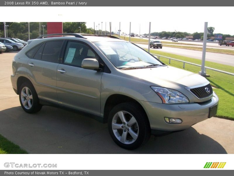 Bamboo Pearl / Ivory 2008 Lexus RX 350 AWD