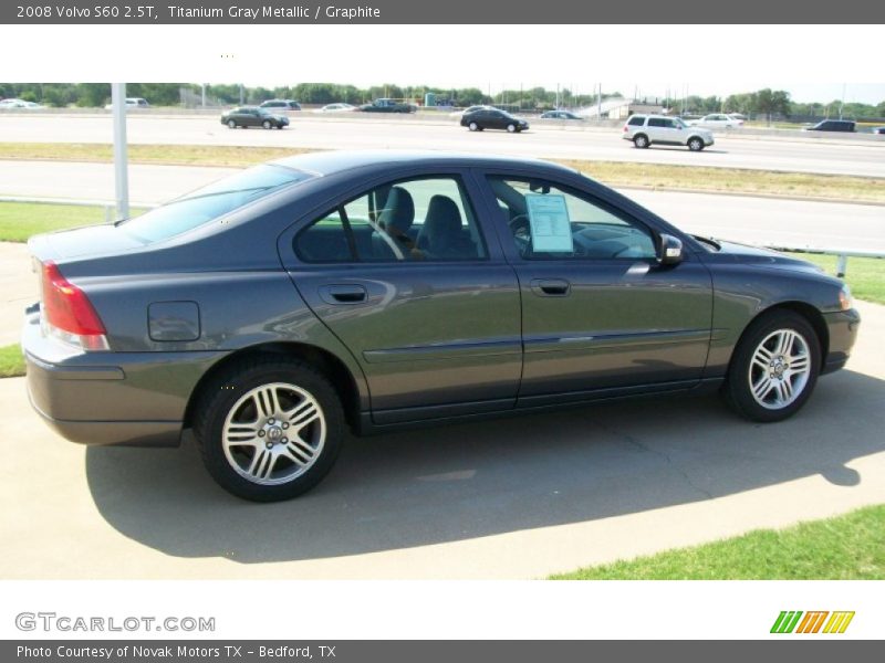 Titanium Gray Metallic / Graphite 2008 Volvo S60 2.5T