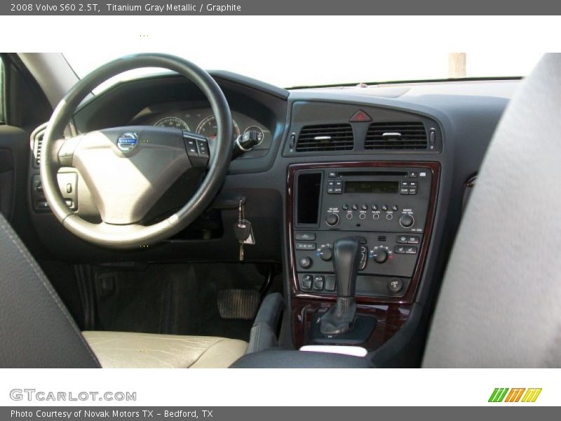 Titanium Gray Metallic / Graphite 2008 Volvo S60 2.5T