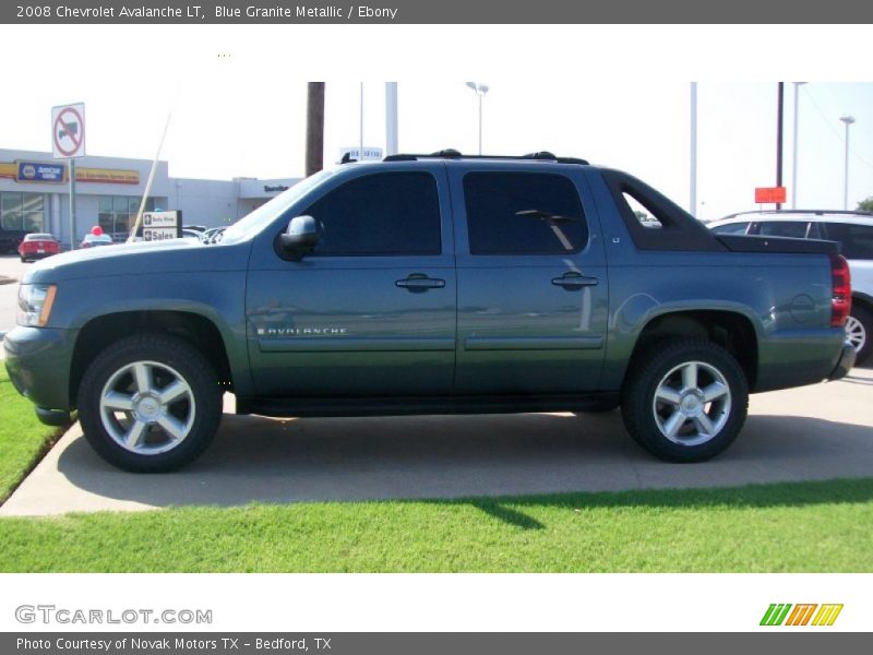 Blue Granite Metallic / Ebony 2008 Chevrolet Avalanche LT