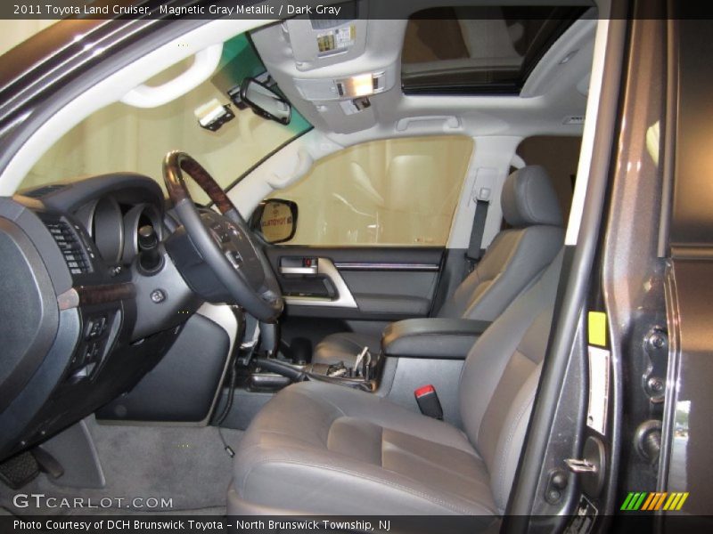 Magnetic Gray Metallic / Dark Gray 2011 Toyota Land Cruiser