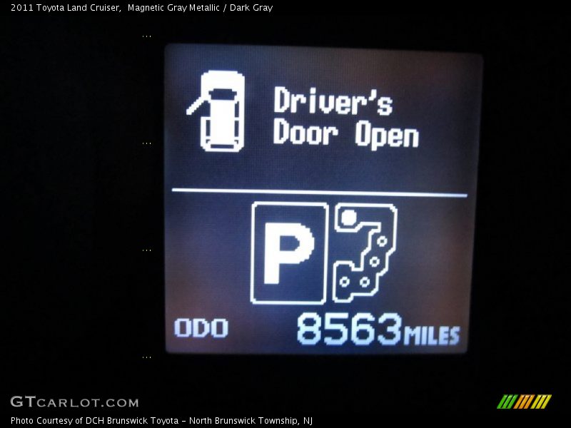 Magnetic Gray Metallic / Dark Gray 2011 Toyota Land Cruiser