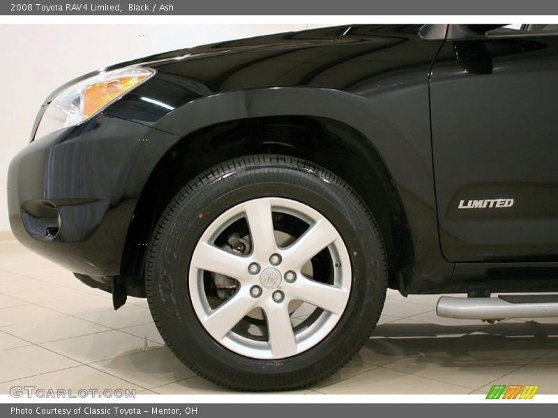 Black / Ash 2008 Toyota RAV4 Limited