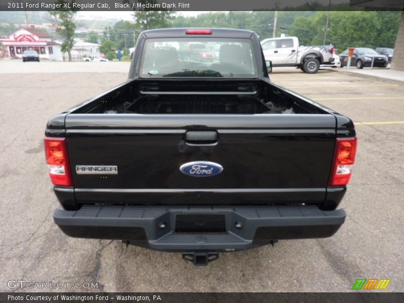 Black / Medium Dark Flint 2011 Ford Ranger XL Regular Cab