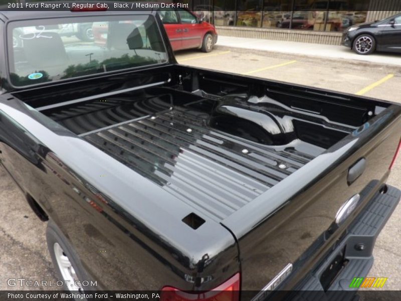 Black / Medium Dark Flint 2011 Ford Ranger XL Regular Cab