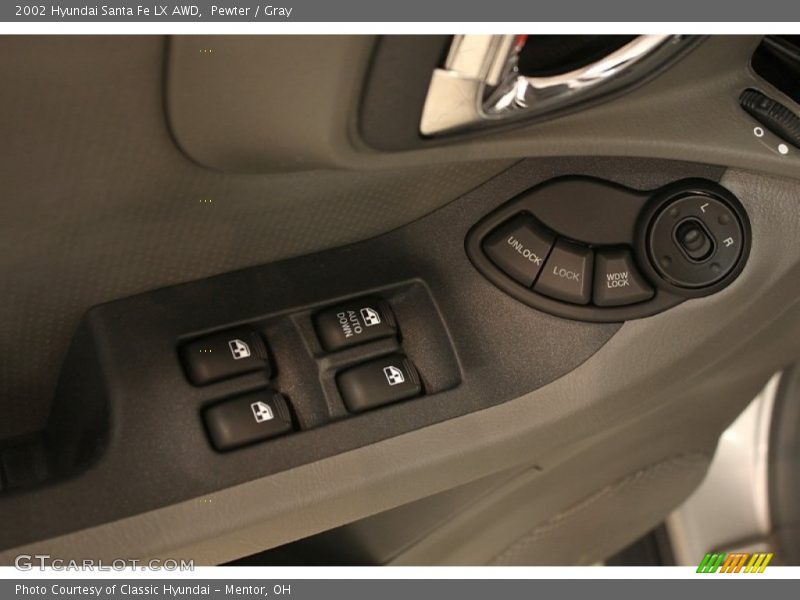 Pewter / Gray 2002 Hyundai Santa Fe LX AWD