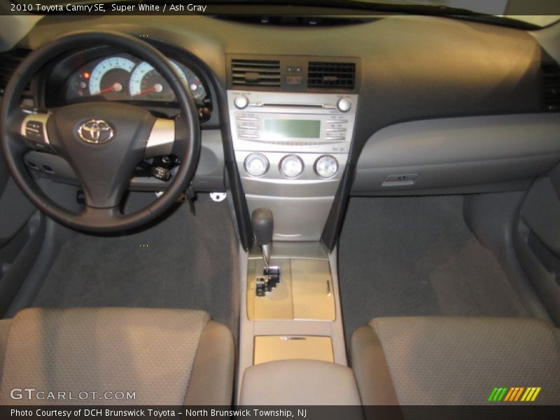Super White / Ash Gray 2010 Toyota Camry SE