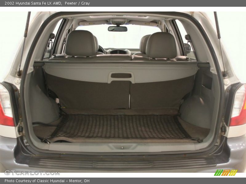 Pewter / Gray 2002 Hyundai Santa Fe LX AWD