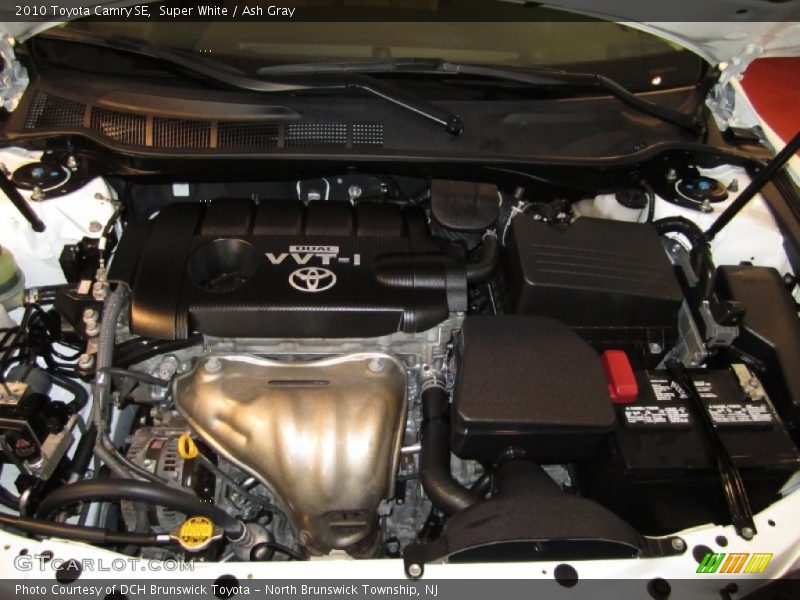 Super White / Ash Gray 2010 Toyota Camry SE