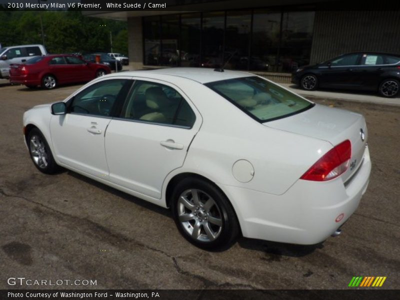 White Suede / Camel 2010 Mercury Milan V6 Premier