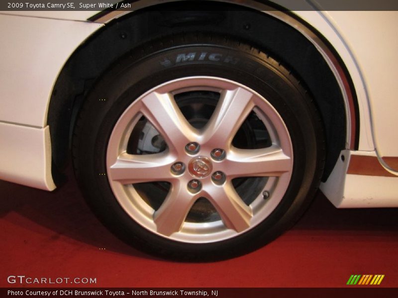 Super White / Ash 2009 Toyota Camry SE