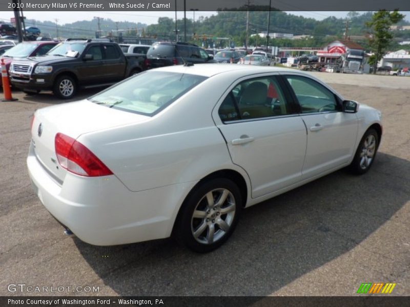 White Suede / Camel 2010 Mercury Milan V6 Premier