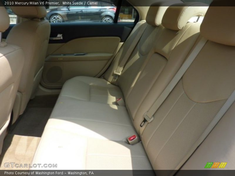 White Suede / Camel 2010 Mercury Milan V6 Premier
