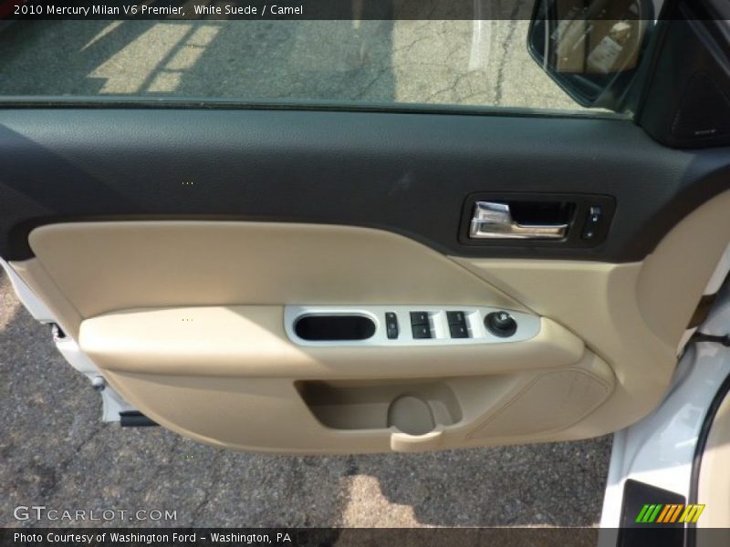 White Suede / Camel 2010 Mercury Milan V6 Premier