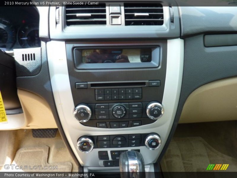 White Suede / Camel 2010 Mercury Milan V6 Premier