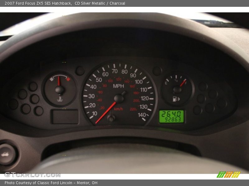 CD Silver Metallic / Charcoal 2007 Ford Focus ZX5 SES Hatchback