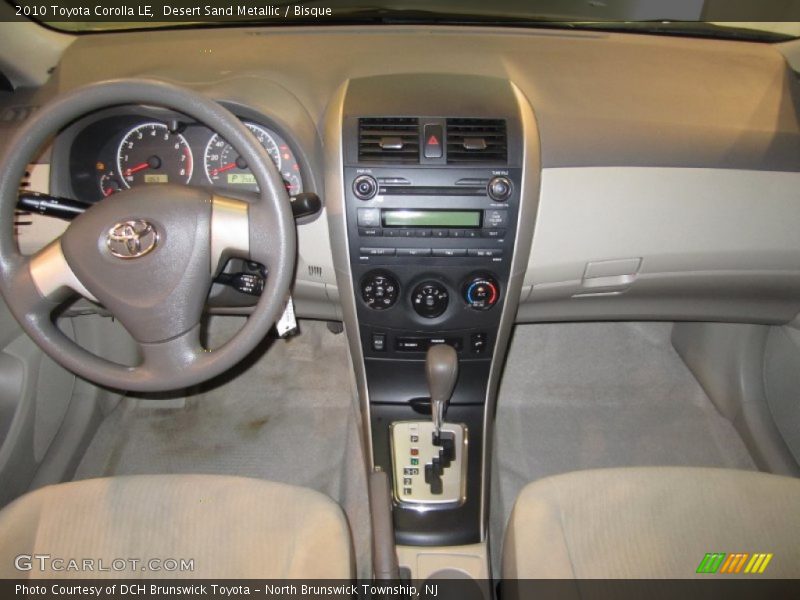 Desert Sand Metallic / Bisque 2010 Toyota Corolla LE