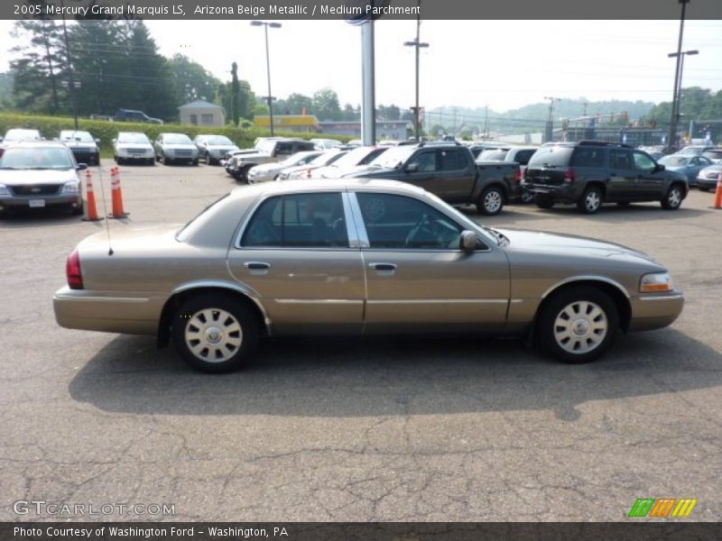 Arizona Beige Metallic / Medium Parchment 2005 Mercury Grand Marquis LS
