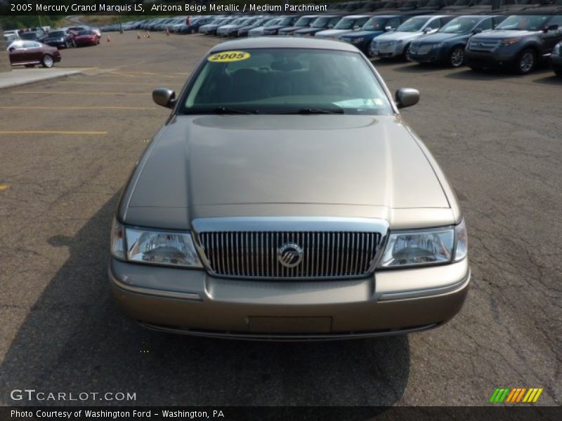 Arizona Beige Metallic / Medium Parchment 2005 Mercury Grand Marquis LS